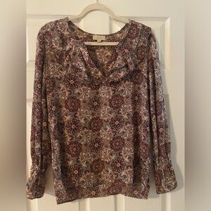 Loft long sleeve blouse
